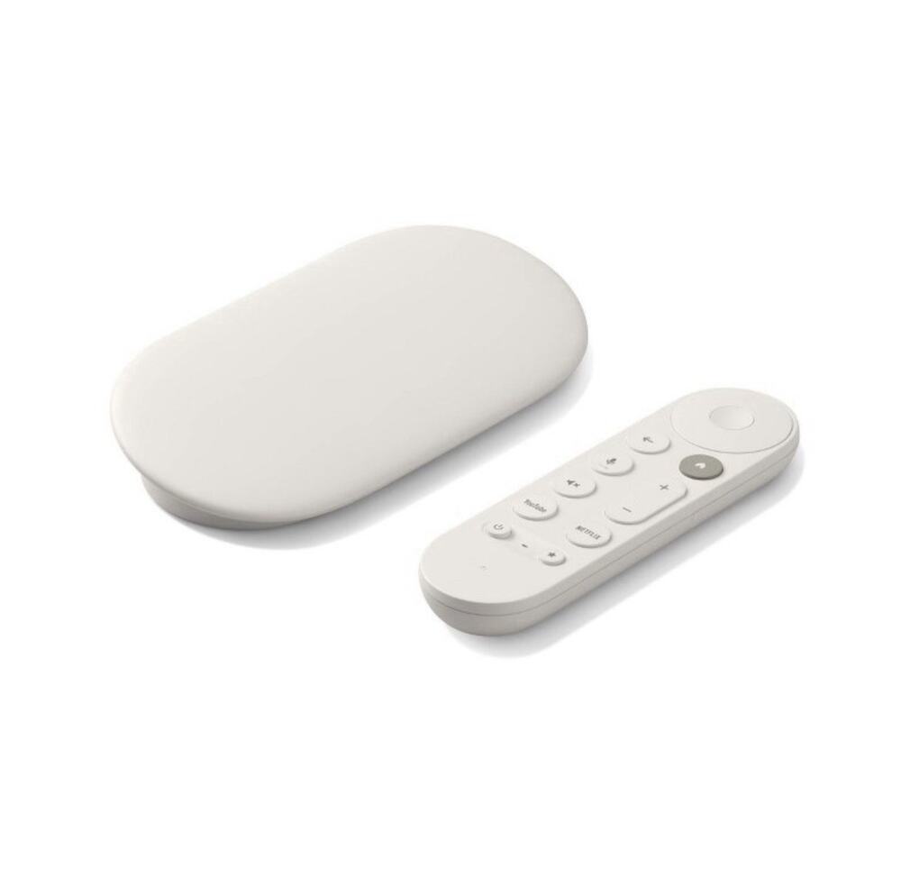 Voice-Controlled 4K HDR Streamer – 32GB Smart Home Integration in Porcelain